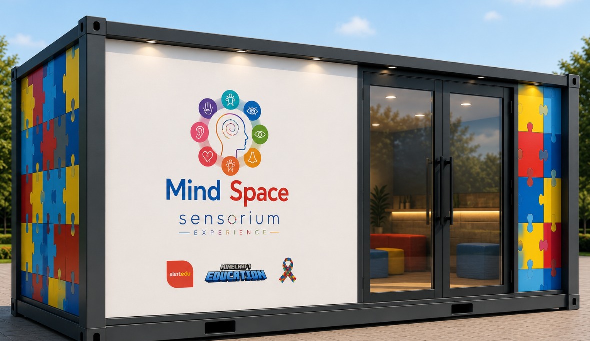 Contêiner Mind Space — frontal